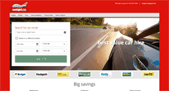 Desktop Screenshot of cars.webjet.ca