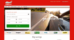 Desktop Screenshot of cars.webjet.com