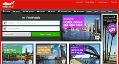 Desktop Screenshot of hotels.webjet.co.nz